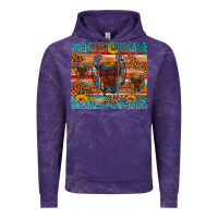 Cloud Purple saddle horseshoe leopard sunflower Vintage Hoodie - Artiststas