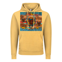 Vintage Mustard saddle horseshoe leopard sunflower Vintage Hoodie - Artiststas