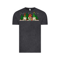 Vintage Black Christmas gnomes Vintage Tee - Jasminsmagicworld