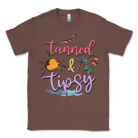 Chestnut tanned and tipsy Classic Tee - MaliasSmallBusiness
