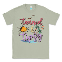 Matcha tanned and tipsy Classic Tee - MaliasSmallBusiness
