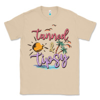 Mushroom tanned and tipsy Classic Tee - MaliasSmallBusiness