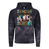 Cloud Black hanging with my heifers Vintage Hoodie - Jasminsmagicworld