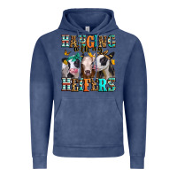Vintage Denim hanging with my heifers Vintage Hoodie - Jasminsmagicworld