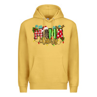 Antique Gold mama claus Premium Hoodie - texasbilliewilder