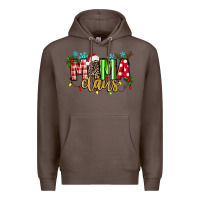 Coffee mama claus Premium Hoodie - texasbilliewilder