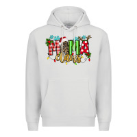 Dove Grey mama claus Premium Hoodie - texasbilliewilder