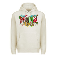 Oatmeal Heather mama claus Premium Hoodie - texasbilliewilder