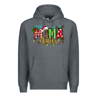Rock mama claus Premium Hoodie - texasbilliewilder