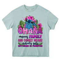 Arona ohana means family Heavy Core Tee - Zillion Design Studio