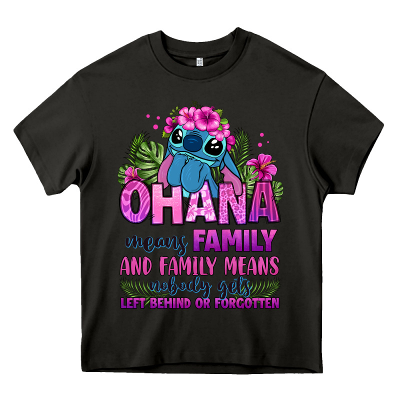 Ohana Means Family Heavy Core Tee by Zillion Design Studio | Teevron
