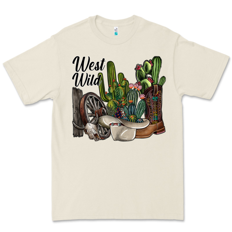 West Wild Premium Tee by SublimationCraftShop | Teevron