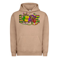 Pigment Burro love lips mardi gras Urban Hoodie - OliviaCreatesArt
