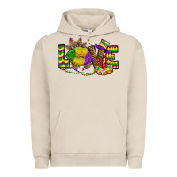 Pigment French Oak love lips mardi gras Urban Hoodie - OliviaCreatesArt
