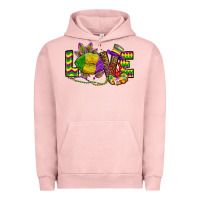 Pigment Salmon love lips mardi gras Urban Hoodie - OliviaCreatesArt