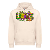 Sandshell love lips mardi gras Urban Hoodie - OliviaCreatesArt