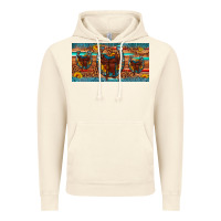 Vintage Artic saddle horseshoe  sunflower leopard license plate Vintage Hoodie - Artiststas