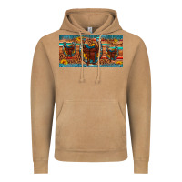 Vintage Camel saddle horseshoe  sunflower leopard license plate Vintage Hoodie - Artiststas