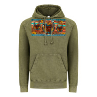 Vintage Olive saddle horseshoe  sunflower leopard license plate Vintage Hoodie - Artiststas