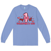 Colony Blue my first valentines day Long Sleeve Tee - MaliasSmallBusiness