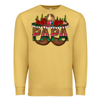 Antique Gold Papa Premium Sweatshirt - texasbilliewilder