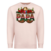 Pale Pink Papa Premium Sweatshirt - texasbilliewilder