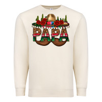 Sandshell Papa Premium Sweatshirt - texasbilliewilder