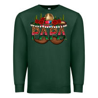 Sports Green Papa Premium Sweatshirt - texasbilliewilder