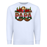 White Papa Premium Sweatshirt - texasbilliewilder
