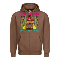 Chestnut i want tequila little time with you Zipper Hoodie - LillyAllenDesigns