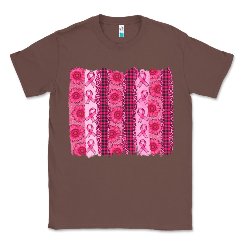 Breast Cancer Brushstroke Classic Tee by AdoDesignShop | Teevron
