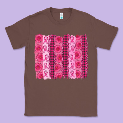 Breast Cancer Brushstroke Classic Tee Designed By Adodesignshop