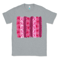 Heather Grey breast cancer brushstroke Classic Tee - AdoDesignShop