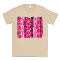 Mushroom breast cancer brushstroke Classic Tee - AdoDesignShop