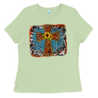 Matcha western cross Ladies Tee - JahusDesignShop
