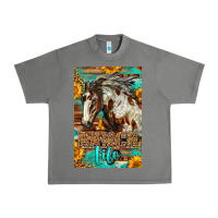 Tornado Western Ranch Life Mustang Horse Urban Heavy Tee - LillyAllenDesigns