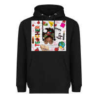 Black afro teacher life Heavyweight Hoodie - NancyCooperArtShop
