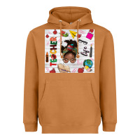 Meerkat afro teacher life Heavyweight Hoodie - NancyCooperArtShop