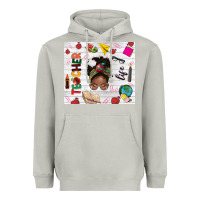 Moon Dust afro teacher life Heavyweight Hoodie - NancyCooperArtShop