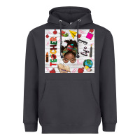 Smoke afro teacher life Heavyweight Hoodie - NancyCooperArtShop