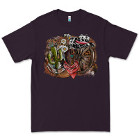 Plum western Premium Tee - SublimationCraftShop