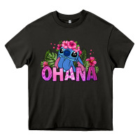 Asphalt ohana stitch Heavy Core Tee - Zillion Design Studio