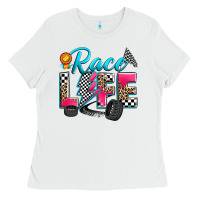 White race life Ladies Tee - Zillion Design Studio