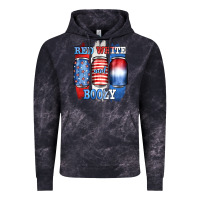 Cloud Black red white and boozy Vintage Hoodie - JahusDesignShop