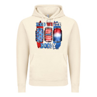 Vintage Artic red white and boozy Vintage Hoodie - JahusDesignShop