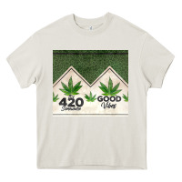 420 Somewhere Good Vibes Weed Tumbler2 Heavy Core Tee | Teevron