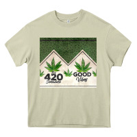 Mossy 420 somewhere good vibes weed tumbler2 Heavy Core Tee - CTS Tumbler Store