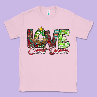 Love Came Down Classic Tee Designed By Cowhidedigitalart