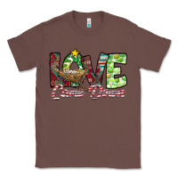 Chestnut Love Came Down Classic Tee - CowhideDigitalArt