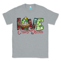 Heather Grey Love Came Down Classic Tee - CowhideDigitalArt